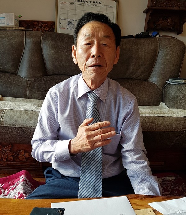 이상배 후보(74세, 전 서산농고 원예과 교사)