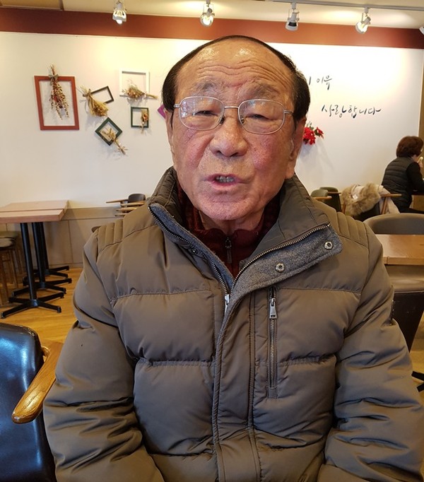 정영화 후보 (80세, 수석동분회 회장)