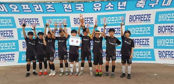 2019년 5월 26일 SOCCER FESTIVAL 전국 유소년 축구대회 6학년 우승 1학년 3위